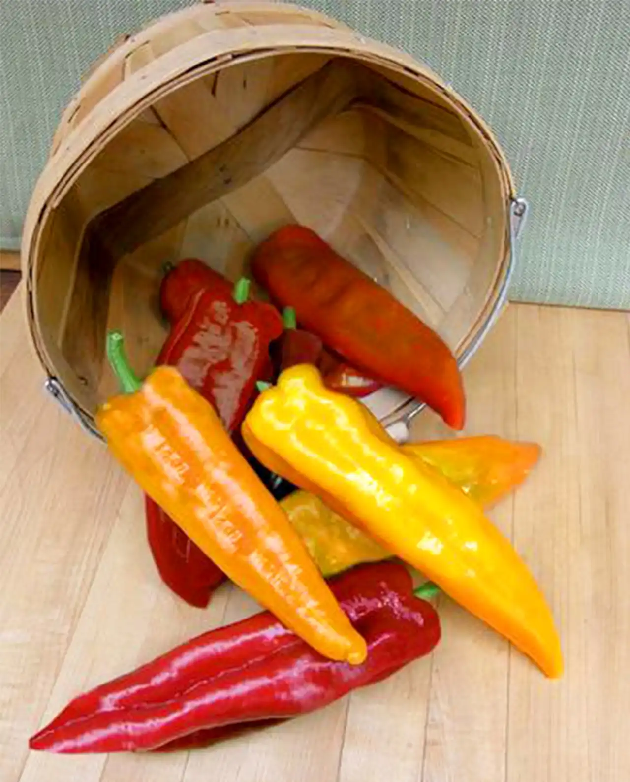 พริกหวาน ออร์แกนิค Italian Sweet Peppers